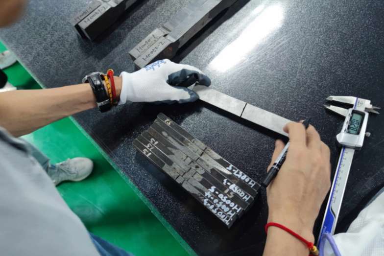 Incoming Electrode and Steel Inspection